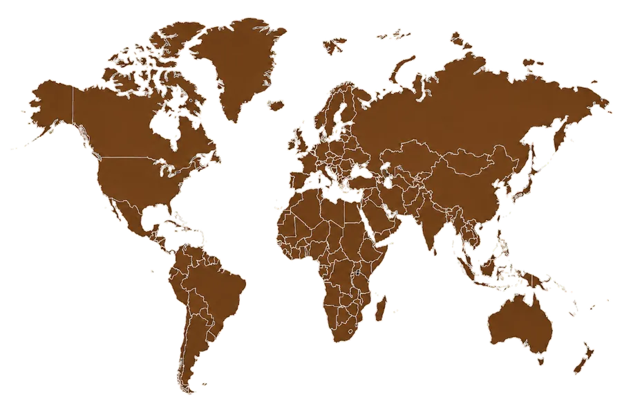 Feel and Bari Global Office Locations Map